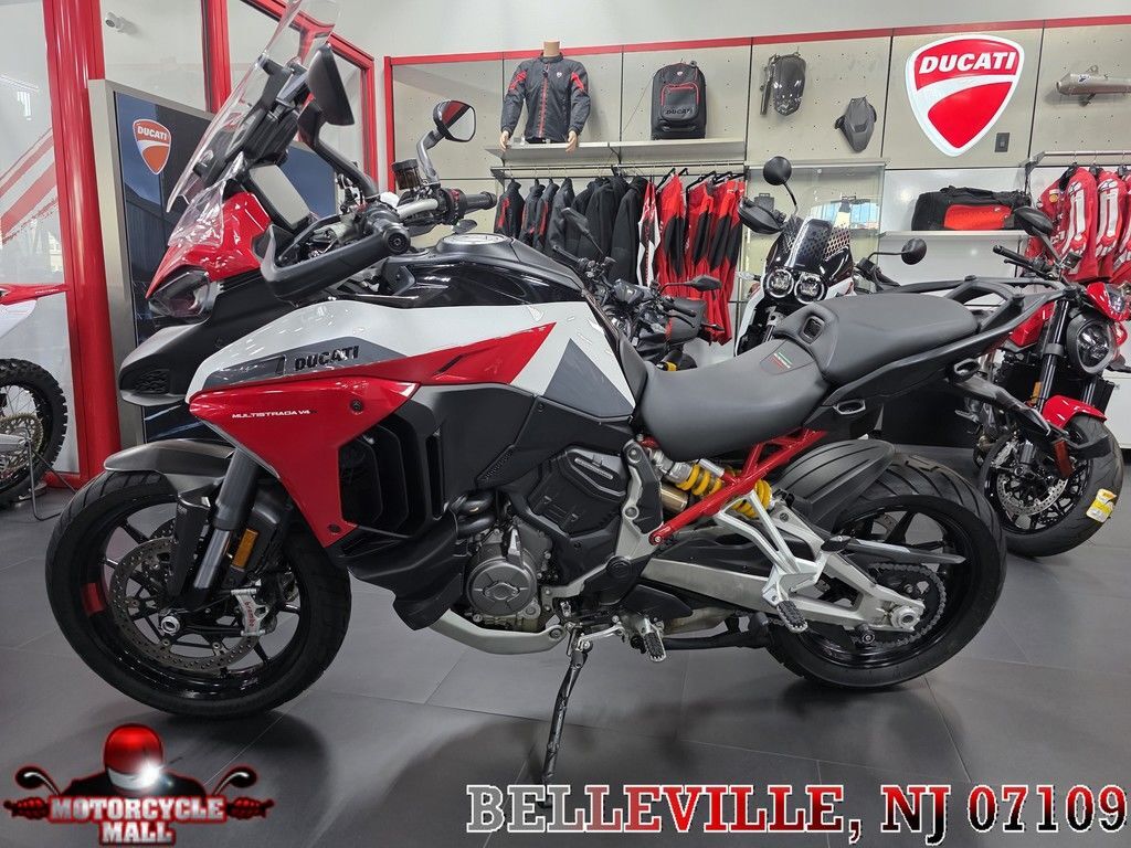 2021 Ducati Multistrada V4S Ducati Red / Alloy Wheels V4 S SPORT in Belleville, NJ
