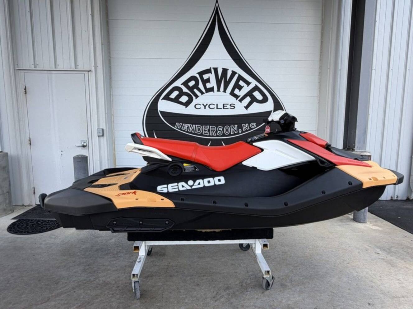 A photo of this 2026 Sea-Doo Spark for 3 Rotax® 900 ACE - 90 CONV with IBR