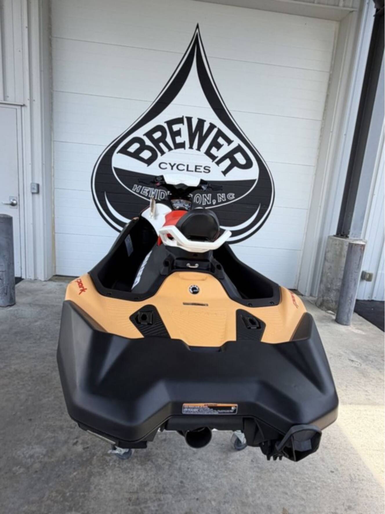 A photo of this 2026 Sea-Doo Spark for 3 Rotax® 900 ACE - 90 CONV with IBR