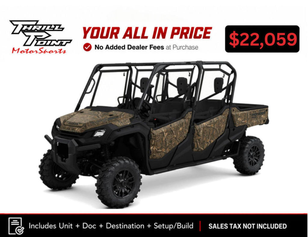 2025 Honda® Pioneer 1000-6 Deluxe Crew TrueTimber Atera Camo in medina OH