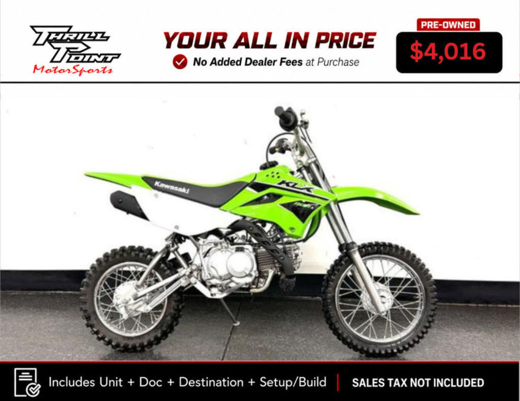 2023 Kawasaki KLX®110R L 110R L in Medina, OH