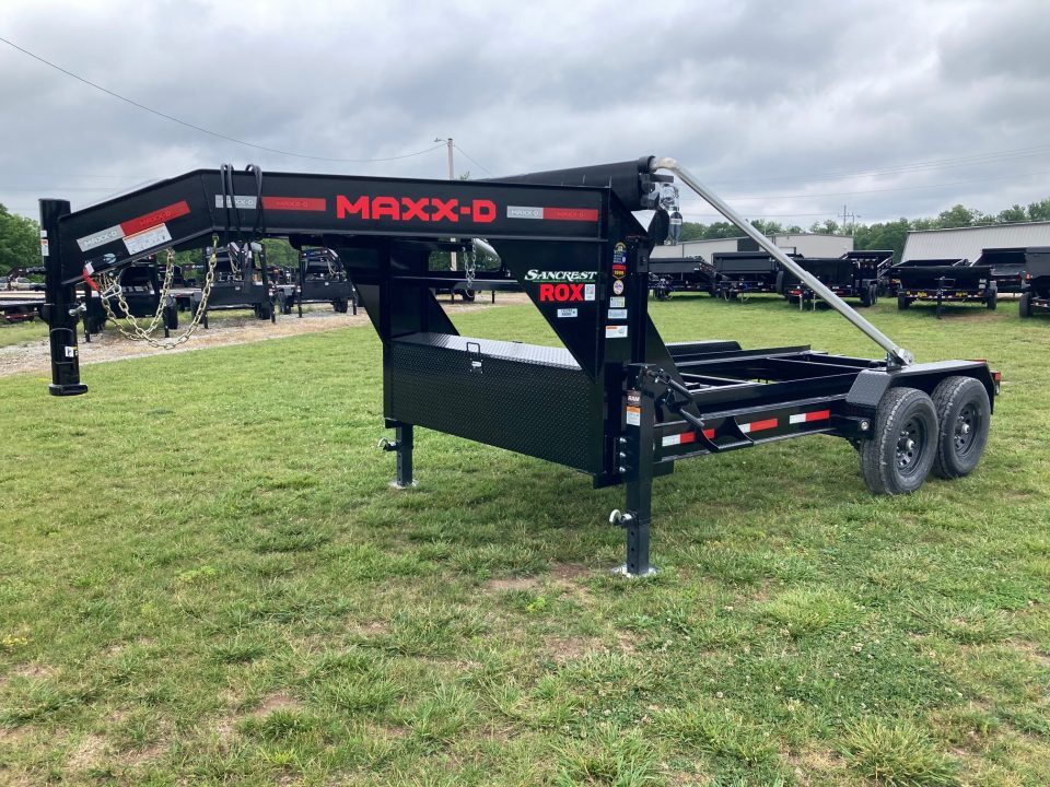 2026 MAXX-D 83x14 TANDEM 14K GN ROLL OFF W/ 22K WINCH, POWER TARP & in Billings, MO