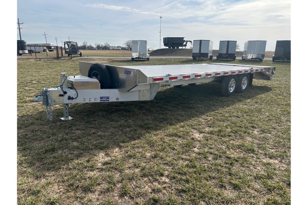 2026 EBY Trailers 102x24'6 Tandem 14K Aluminum Deckover w/ Max Ramps, Too in Rogersville, MO