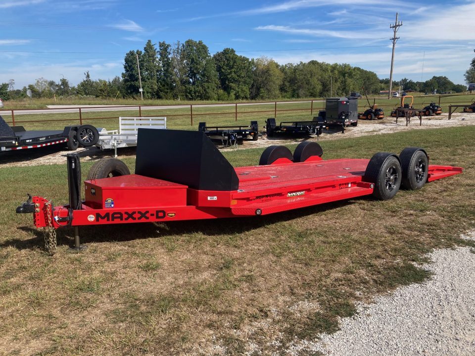 2027 MAXX-D 80X24 TANDEM 9.9K DROP-N-LOAD W/ HYDROJACK, WINCH, IN F in Billings, MO