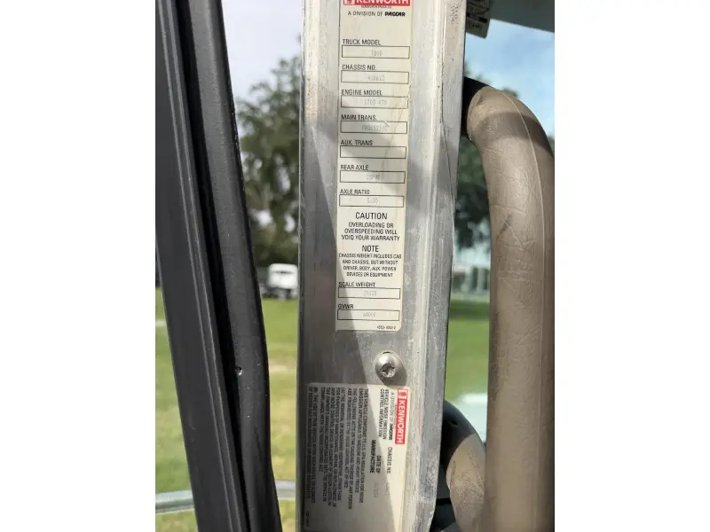 2015 KENWORTH T800