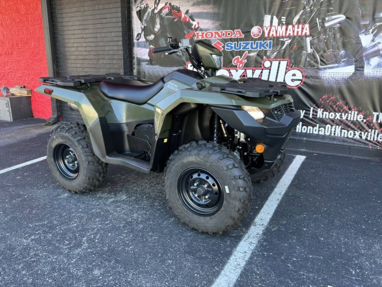 A photo of this 2026 Suzuki KingQuad 500AXi Power Steering