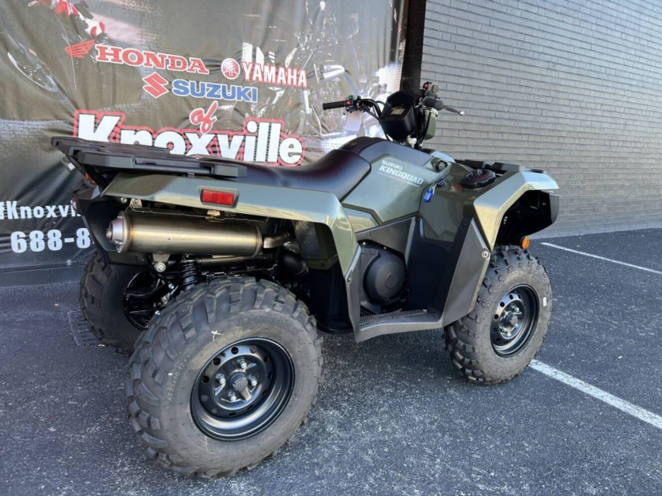 A photo of this 2026 Suzuki KingQuad 500AXi Power Steering