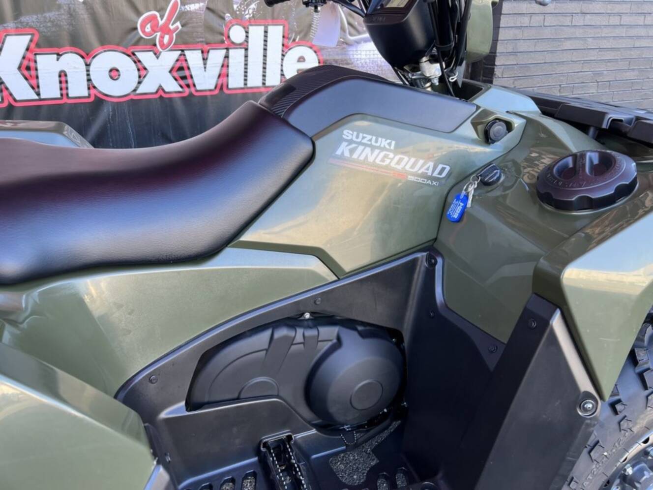 A photo of this 2026 Suzuki KingQuad 500AXi Power Steering
