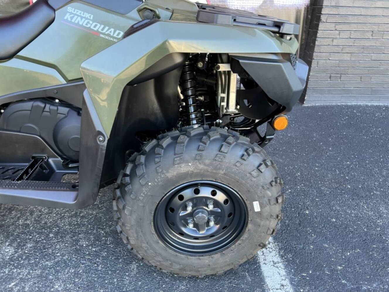 A photo of this 2026 Suzuki KingQuad 500AXi Power Steering