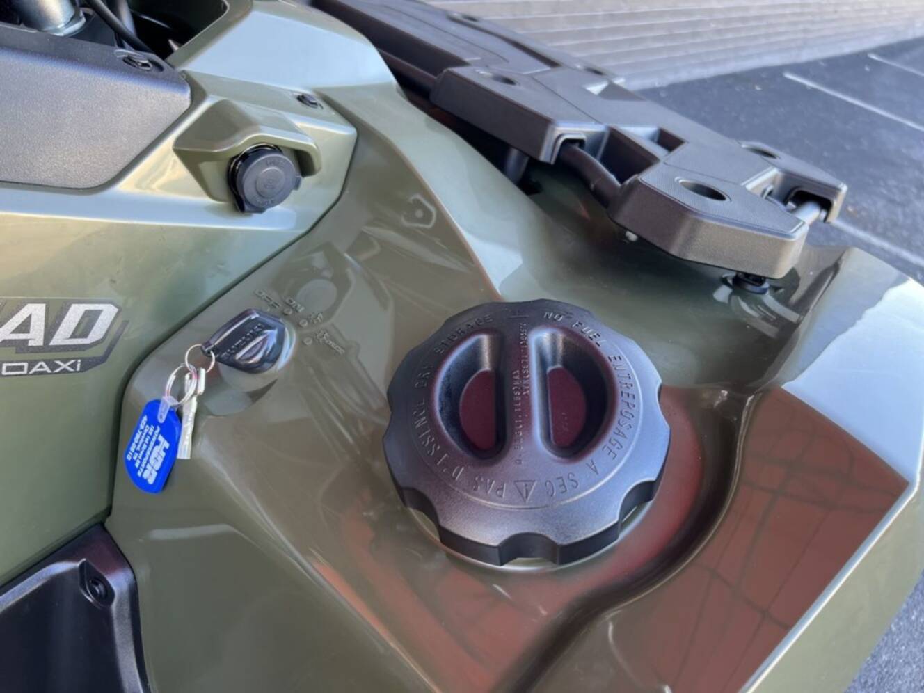 A photo of this 2026 Suzuki KingQuad 500AXi Power Steering