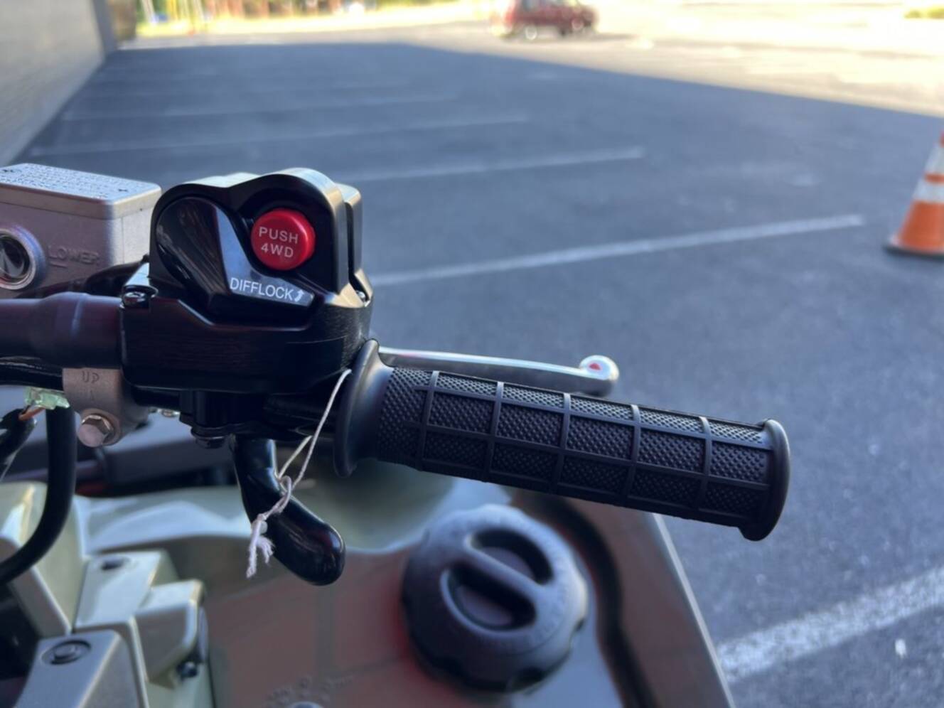A photo of this 2026 Suzuki KingQuad 500AXi Power Steering