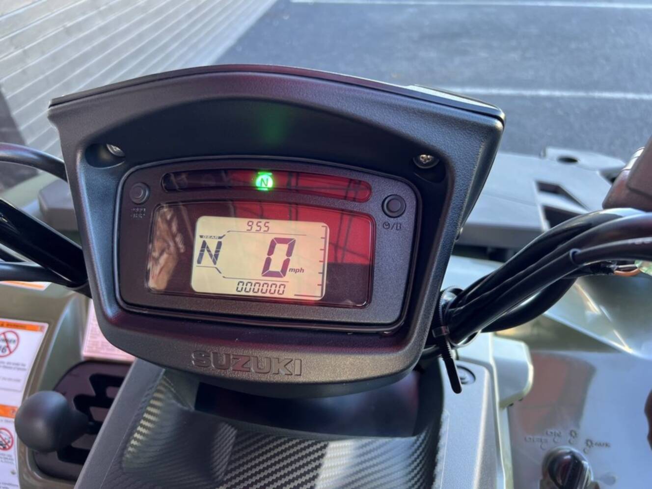 A photo of this 2026 Suzuki KingQuad 500AXi Power Steering