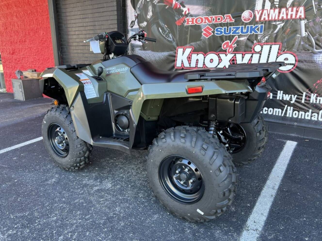 A photo of this 2026 Suzuki KingQuad 500AXi Power Steering
