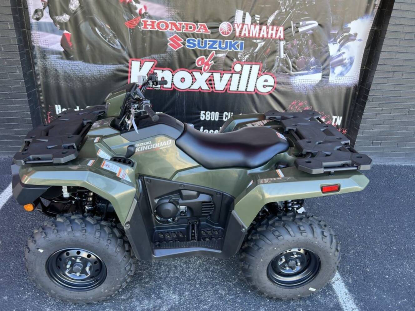 A photo of this 2026 Suzuki KingQuad 500AXi Power Steering