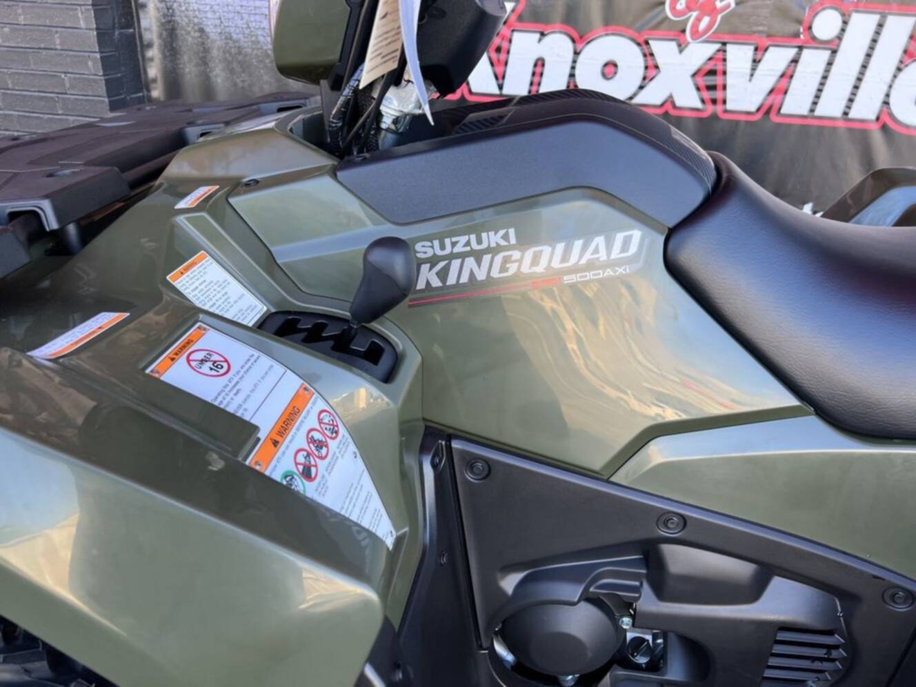 A photo of this 2026 Suzuki KingQuad 500AXi Power Steering