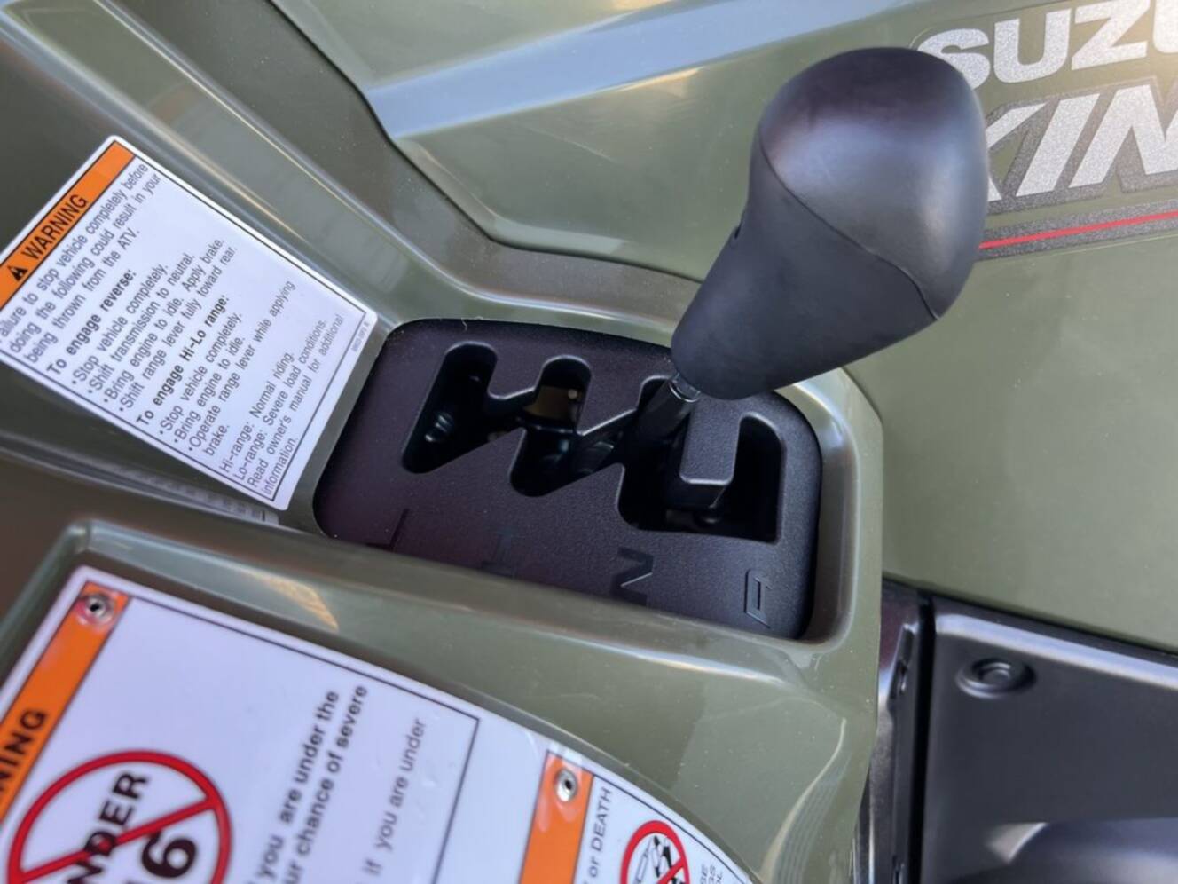 A photo of this 2026 Suzuki KingQuad 500AXi Power Steering