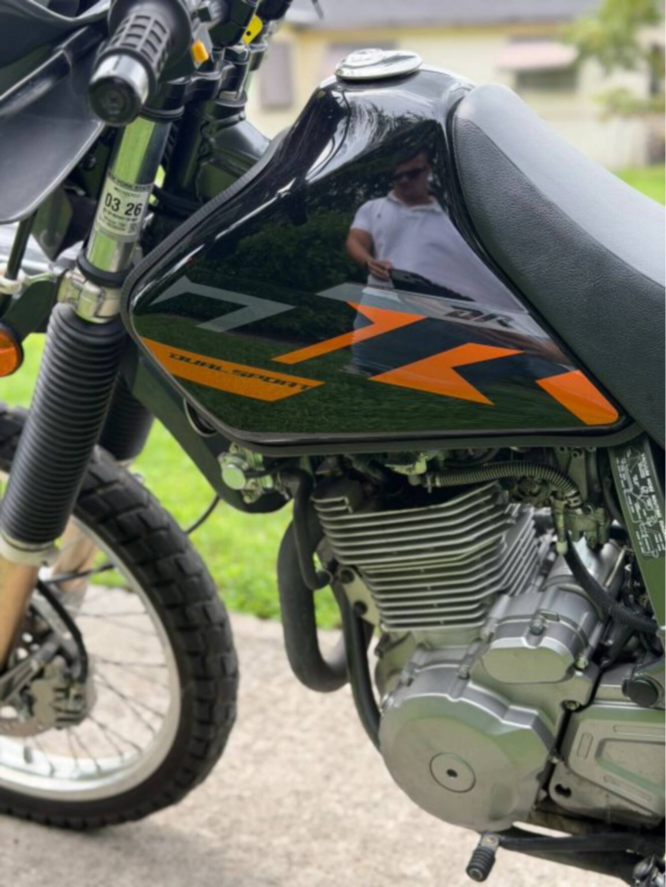 A photo of this 2024 Suzuki DR650S