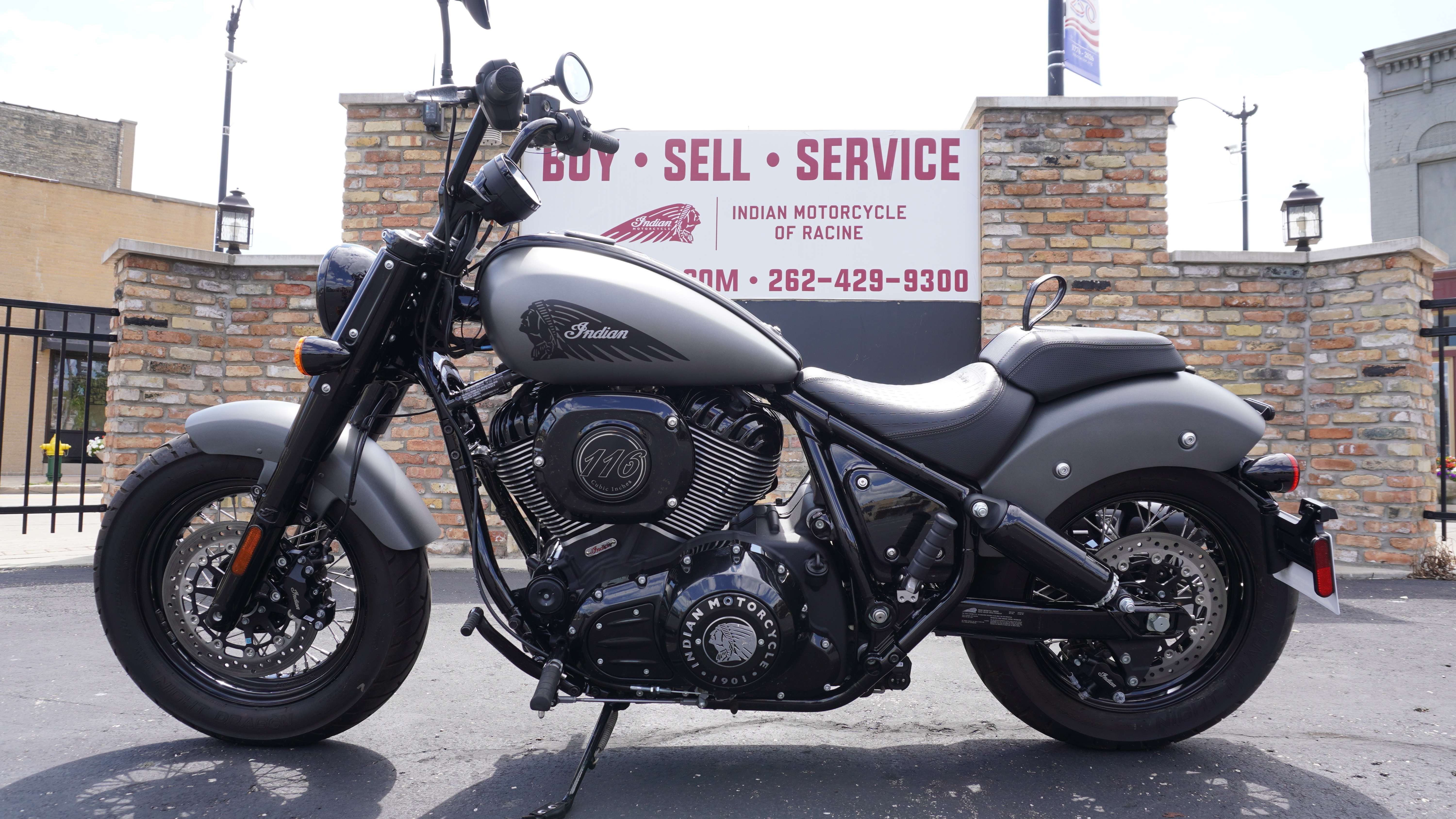2022 Indian Motorcycle Chief Bobber Dark Horse® BOBBER DARK HORSE in Racine, WI