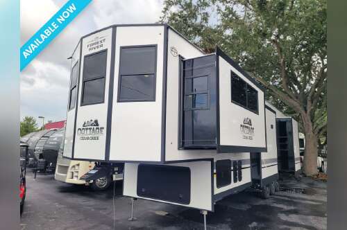 2027 Forest River Cedar Creek Cottage 413FWC in winter garden FL