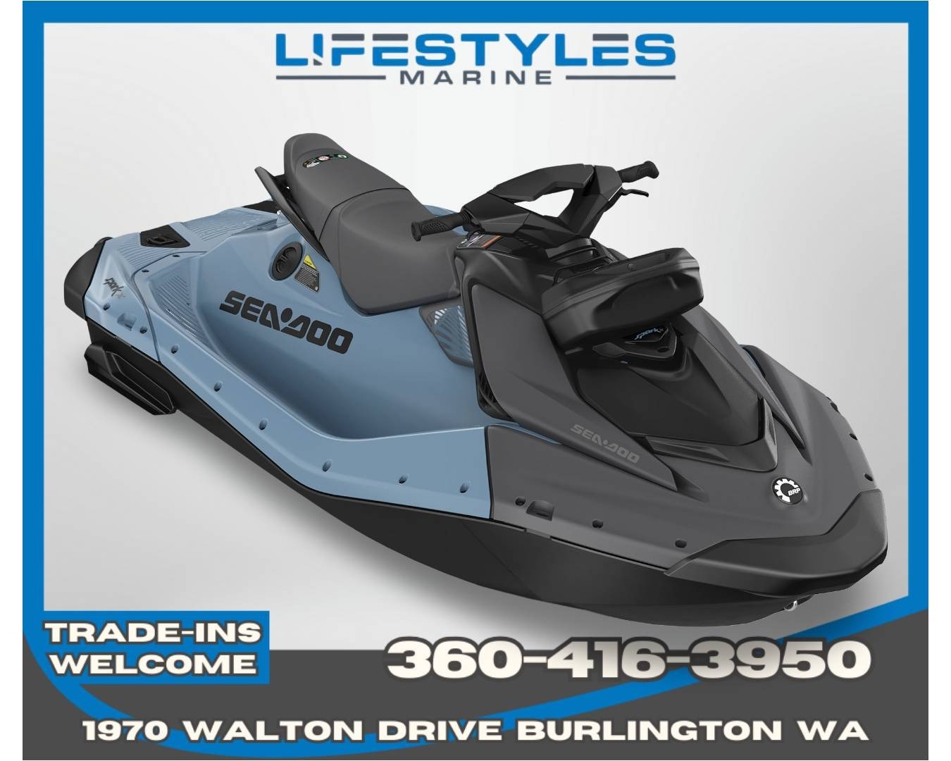 2027 Sea-Doo Spark X for 2 110 hp TRIXX in burlington WA