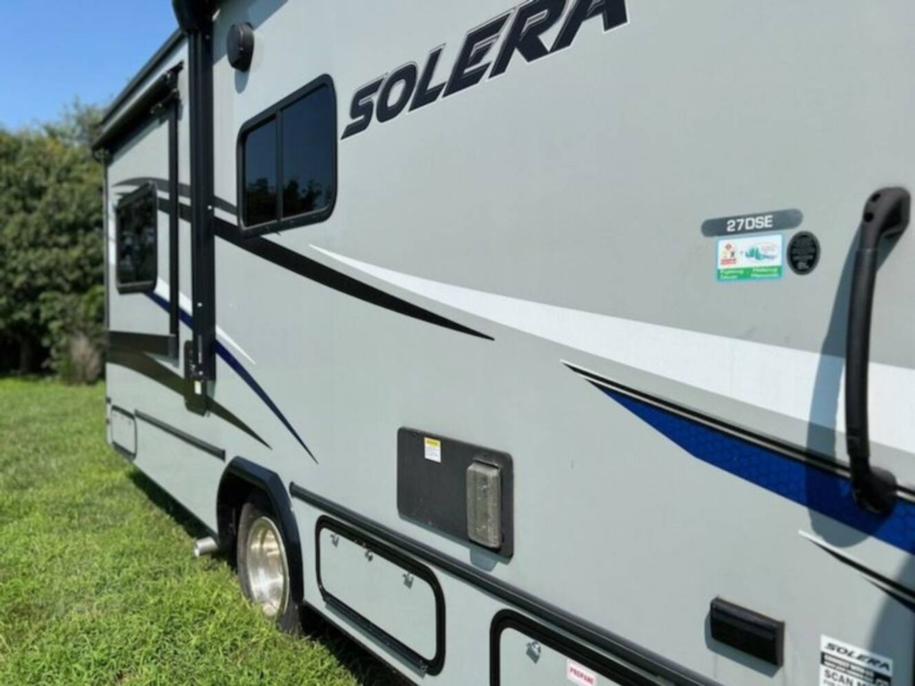 A photo of this 2024 Forest River Solera 27DSE