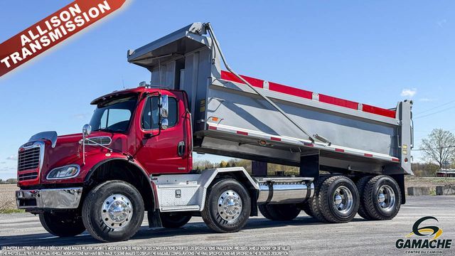 2009 FREIGHTLINER M2 112 12 WHEEL TWIN STEER DUMP TRUCK in Champlain, NY