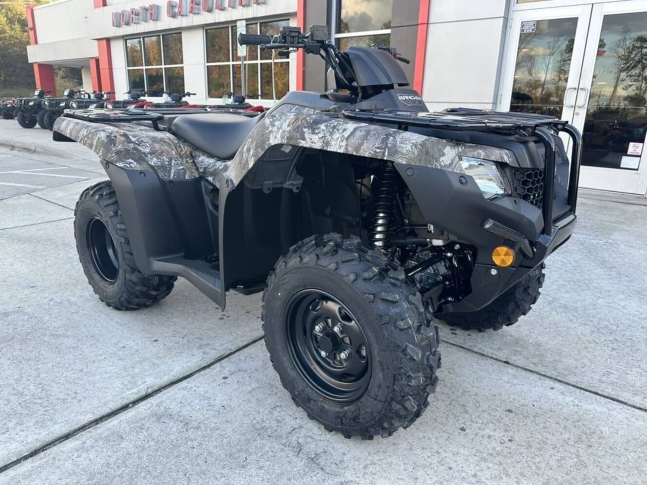 A photo of this 2026 Honda® FourTrax Rancher 4x4 TrueTimber® Atera Camo