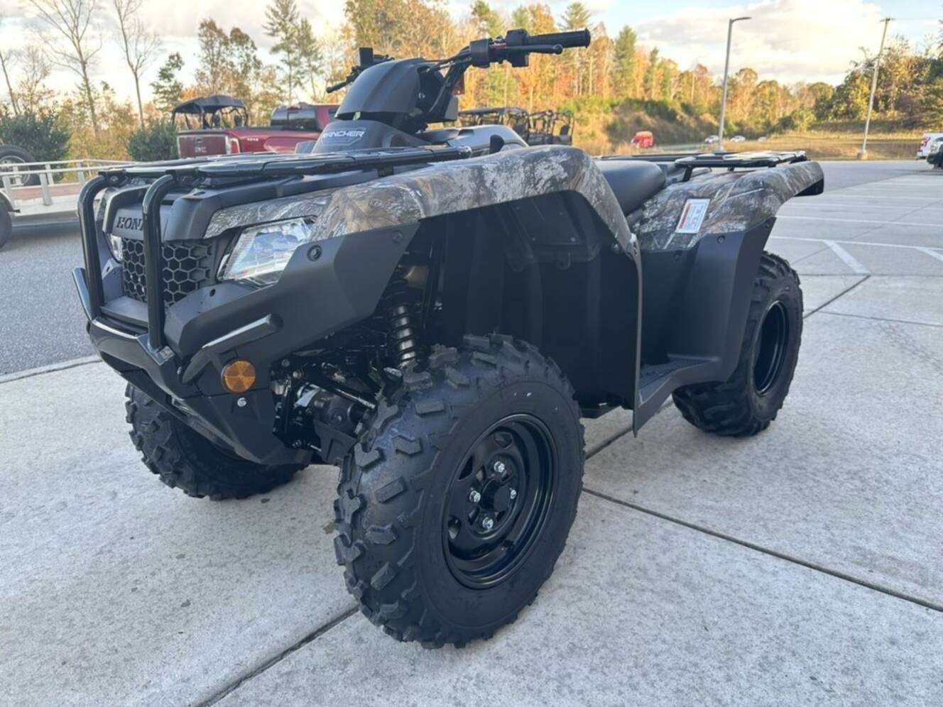 A photo of this 2026 Honda® FourTrax Rancher 4x4 TrueTimber® Atera Camo