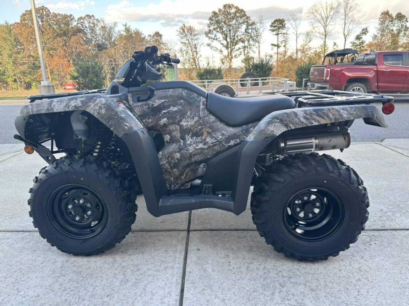 A photo of this 2026 Honda® FourTrax Rancher 4x4 TrueTimber® Atera Camo