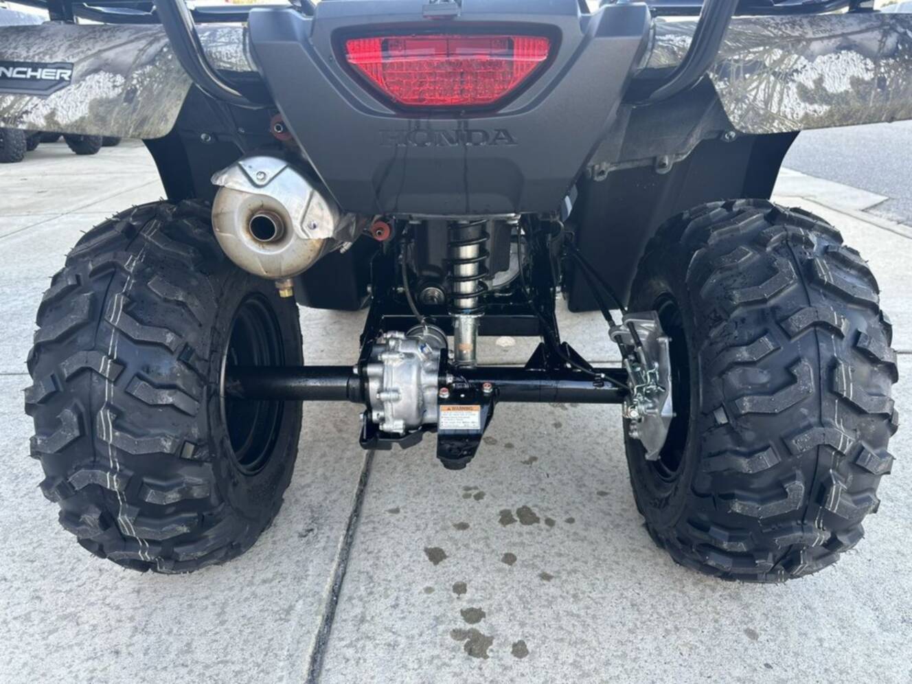 A photo of this 2026 Honda® FourTrax Rancher 4x4 TrueTimber® Atera Camo