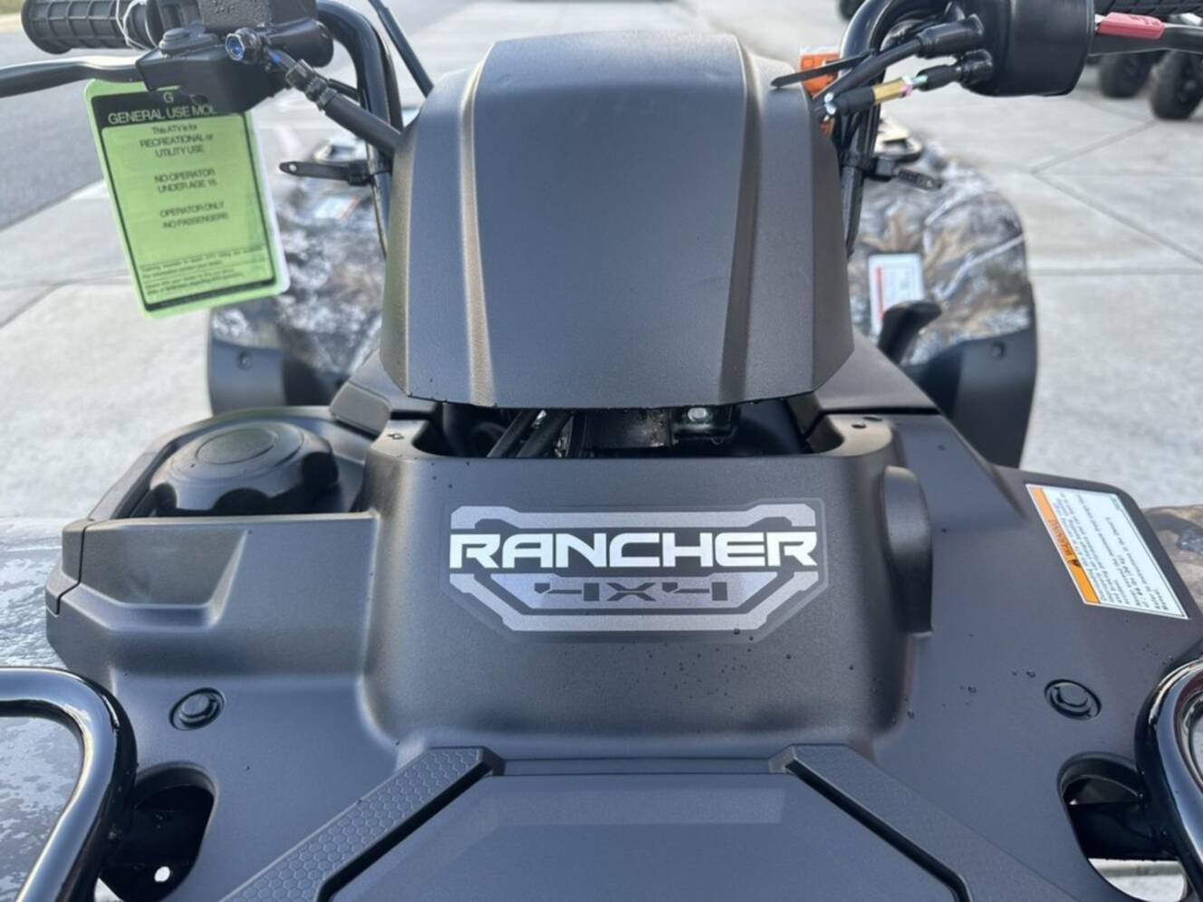 A photo of this 2026 Honda® FourTrax Rancher 4x4 TrueTimber® Atera Camo