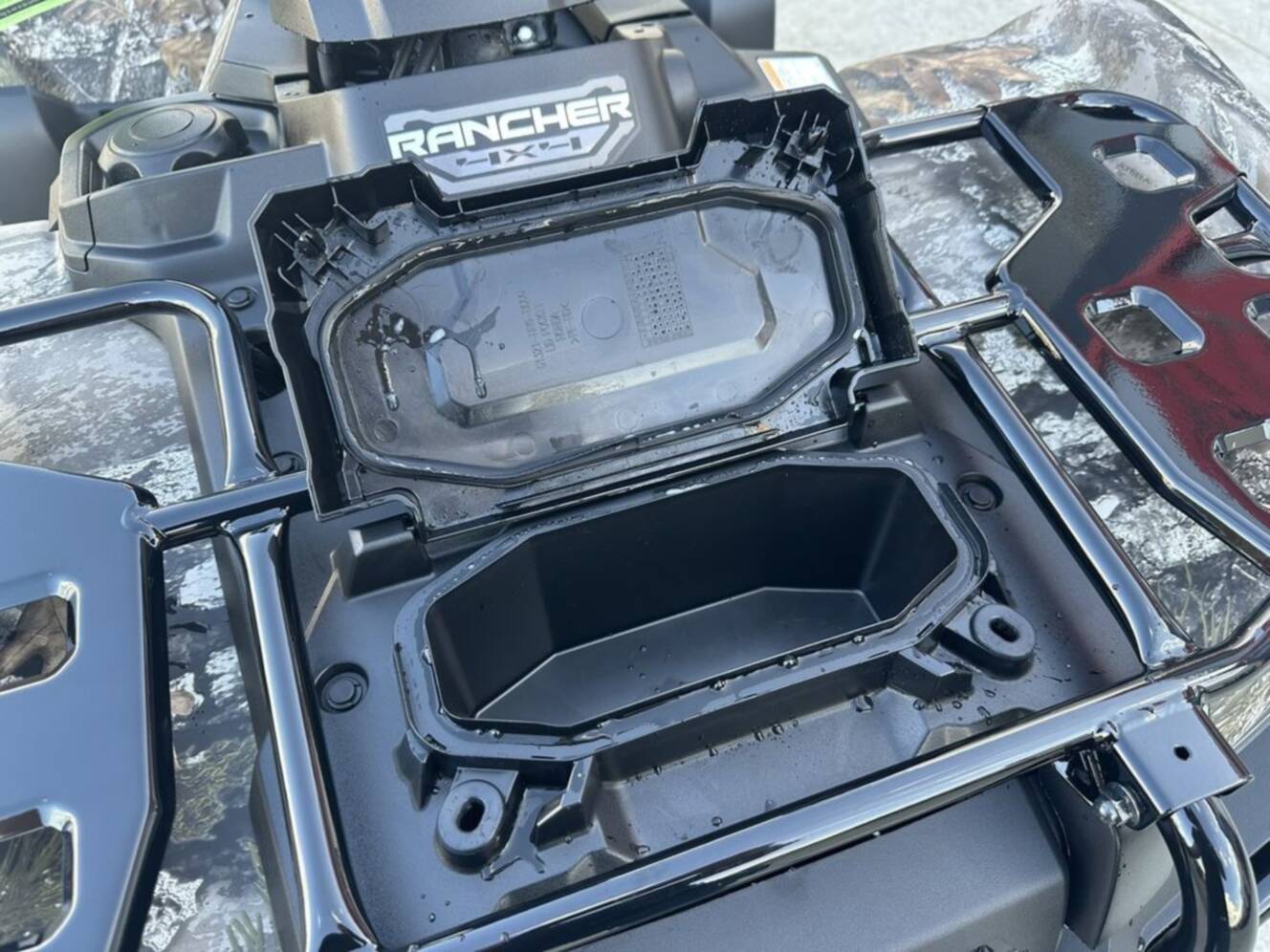 A photo of this 2026 Honda® FourTrax Rancher 4x4 TrueTimber® Atera Camo