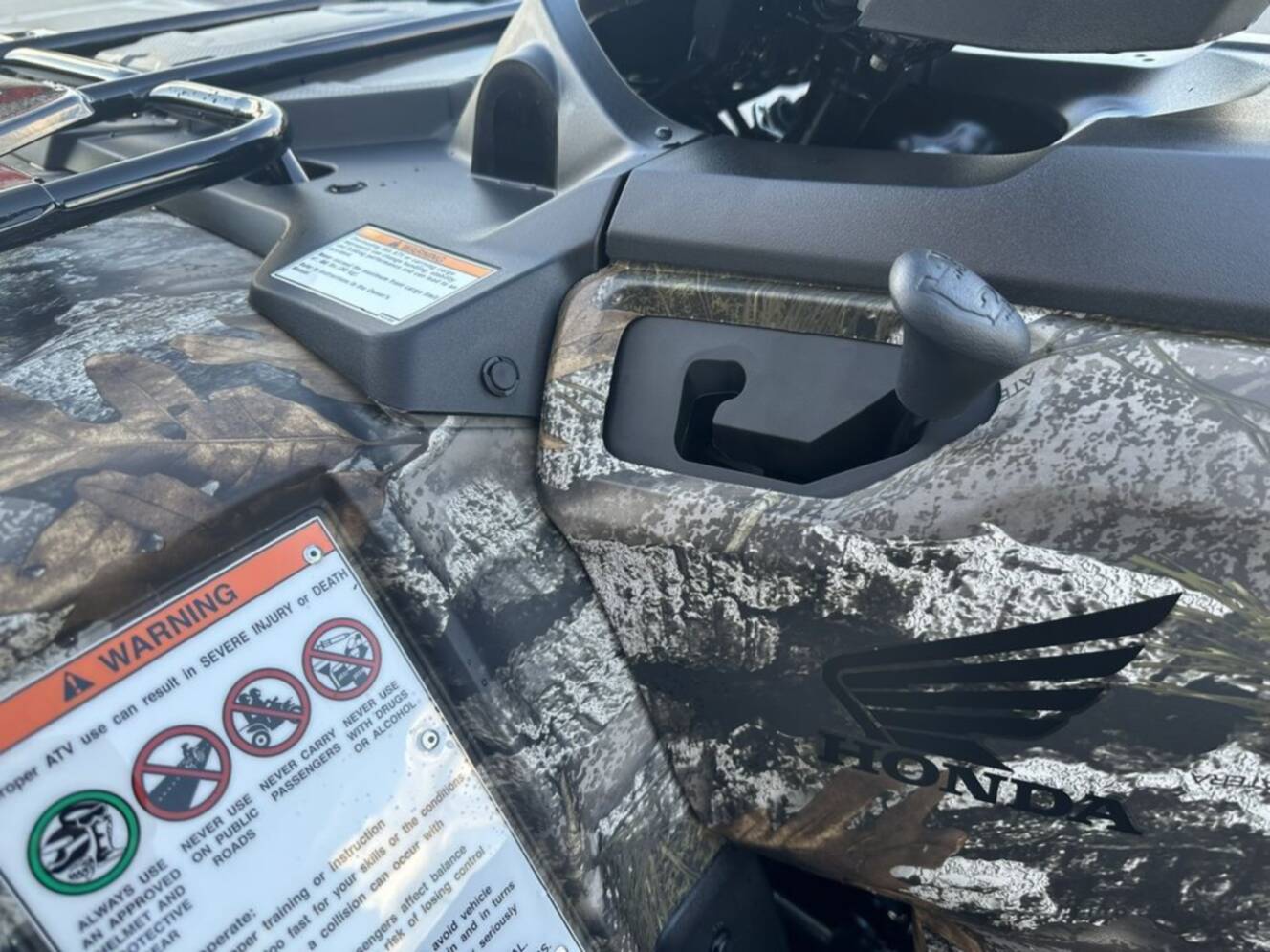 A photo of this 2026 Honda® FourTrax Rancher 4x4 TrueTimber® Atera Camo