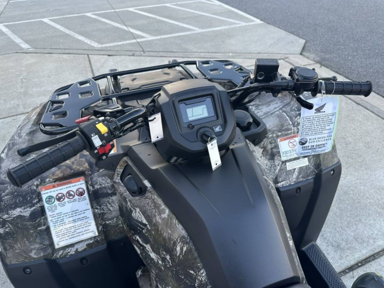 A photo of this 2026 Honda® FourTrax Rancher 4x4 TrueTimber® Atera Camo