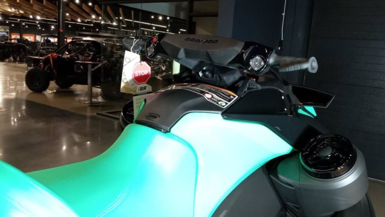 A photo of this 2026 Sea-Doo GTI SE 130 iBR Tech, Audio, iDF, iBR