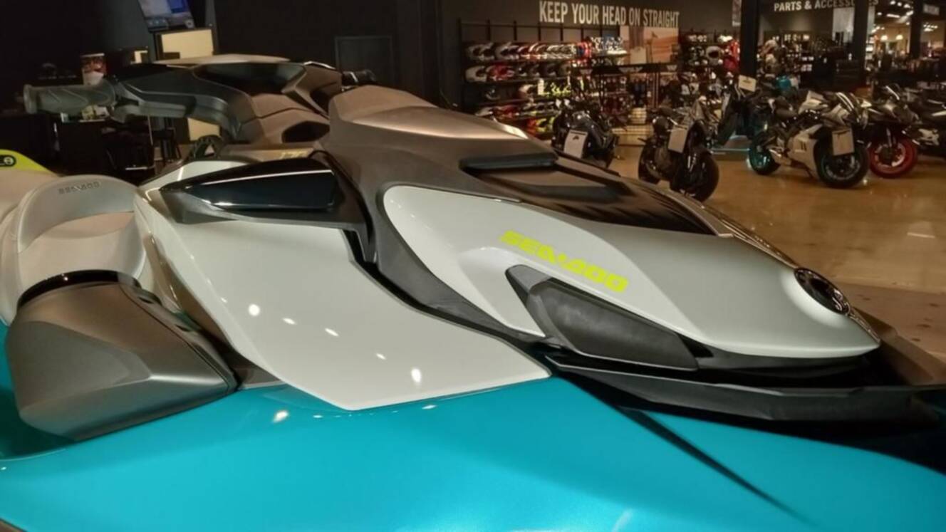 A photo of this 2026 Sea-Doo GTI SE 170 Tech, Audio, iDF, iBR