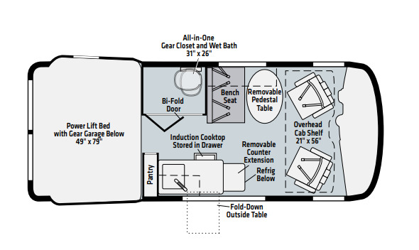 2021 Winnebago Revel 44E in sandy OR