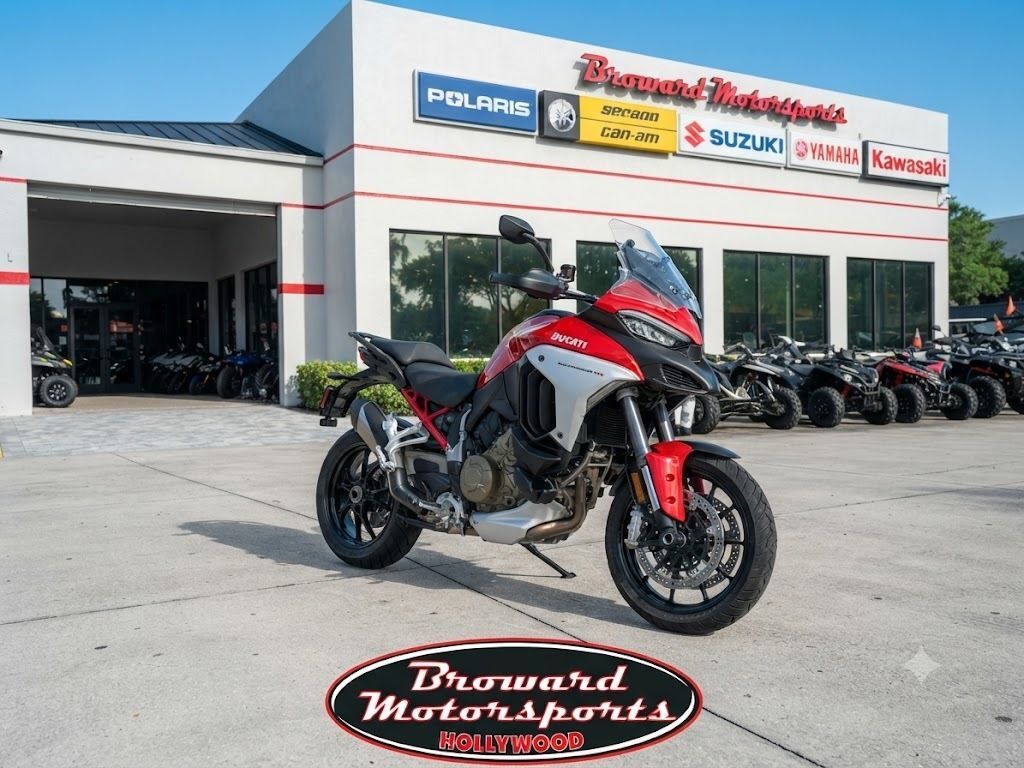 2022 Ducati Multistrada V4S Ducati Red / Spoked Wheels 950 S SPOKED WHEELS in Hollywood, FL