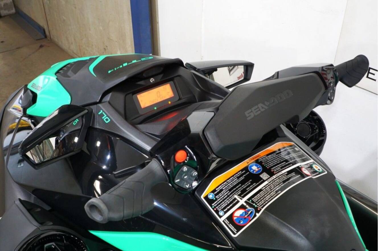 A photo of this 2026 Sea-Doo GTI SE 170 Tech, Audio, iDF, iBR