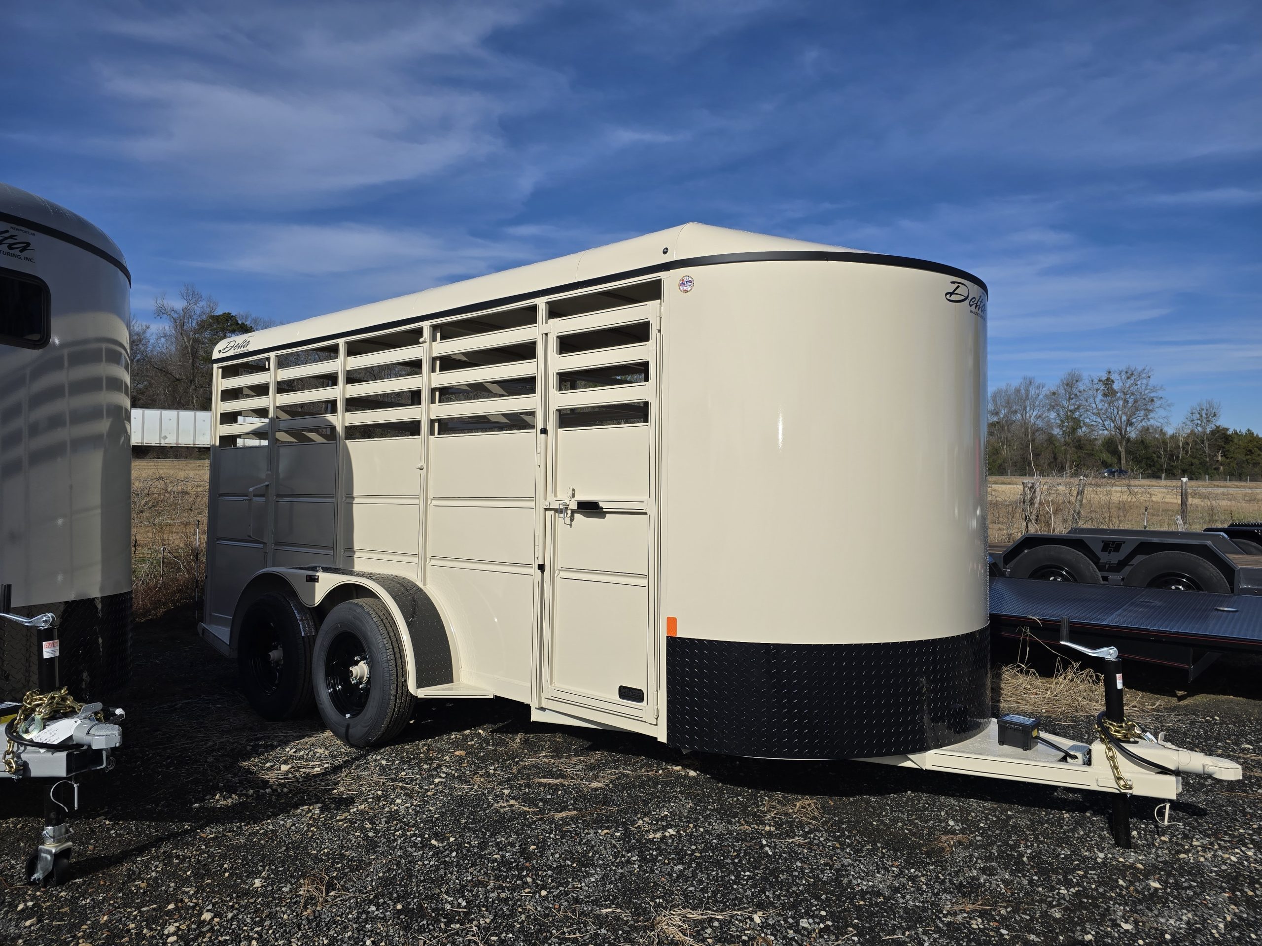 2027 Delta Trailers 6x16' 500 ES Livestock Bumper Pull Trailer in Byron, GA