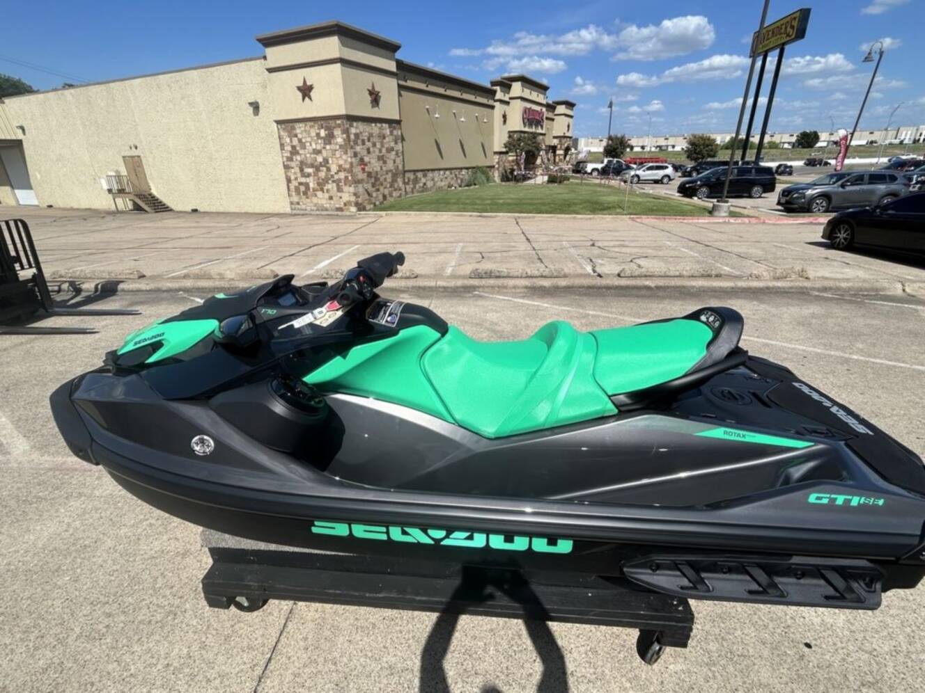 A photo of this 2026 Sea-Doo GTI SE 170 Tech, Audio, iDF, iBR