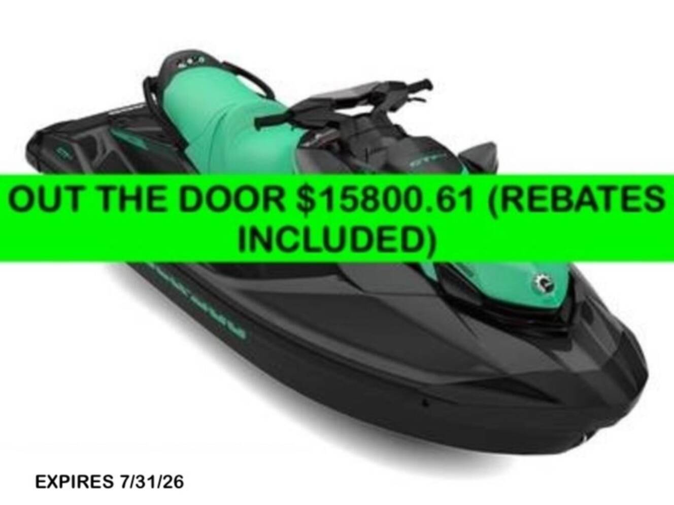 A photo of this 2026 Sea-Doo GTI SE 170 Tech, Audio, iDF, iBR