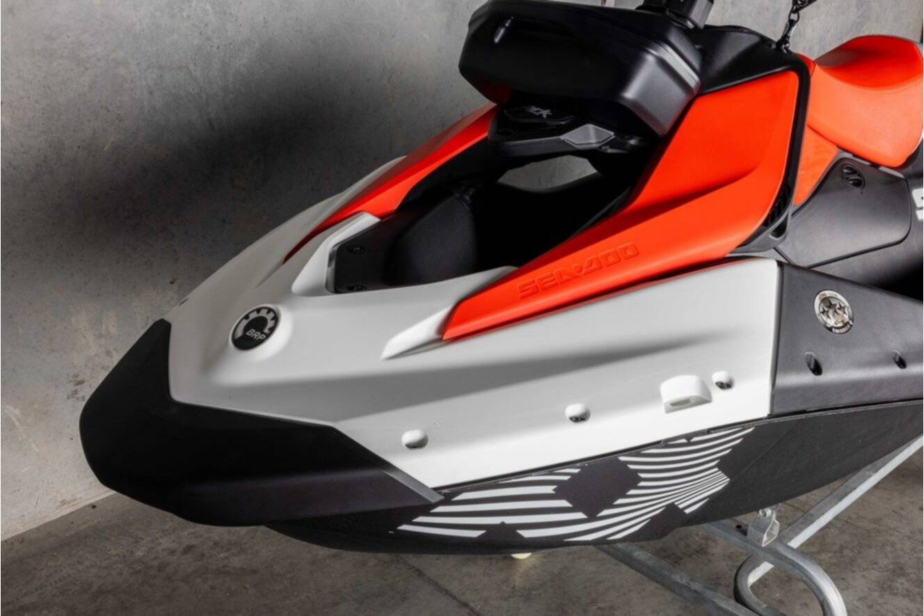 A photo of this 2026 Sea-Doo Spark Trixx for 1 Rotax® 900 ACE - 90 iBR and Au