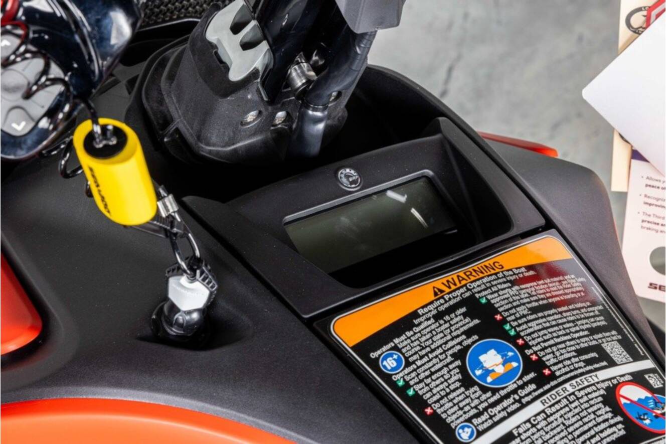 A photo of this 2026 Sea-Doo Spark Trixx for 1 Rotax® 900 ACE - 90 iBR and Au