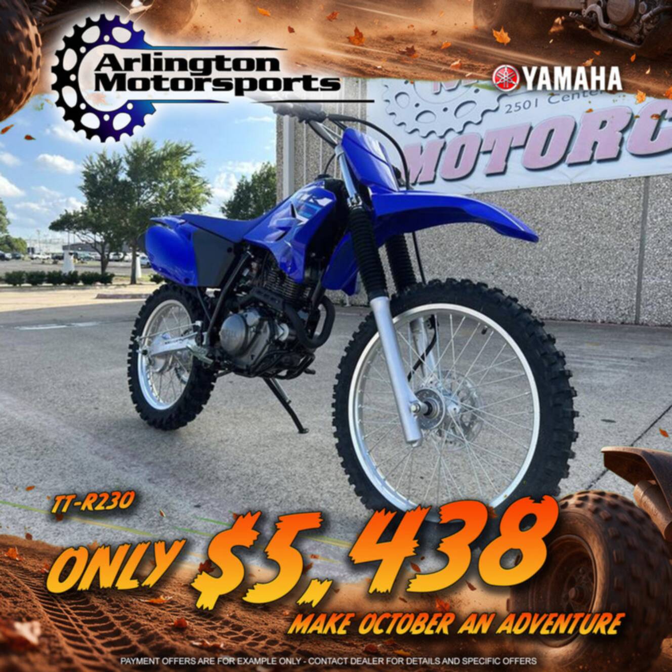 A photo of this 2026 Yamaha TT-R230