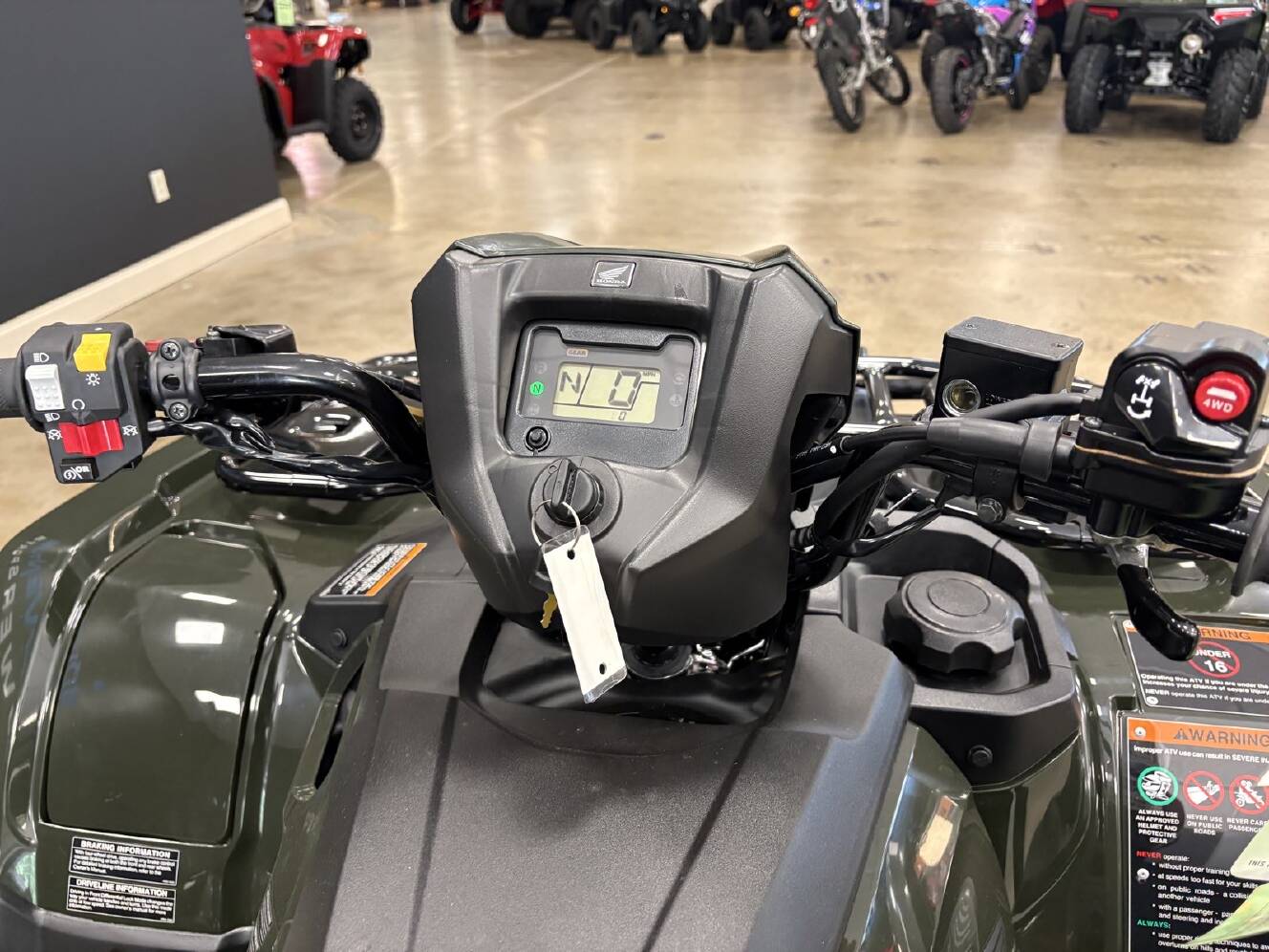 A photo of this 2027 Honda Foreman 4x4