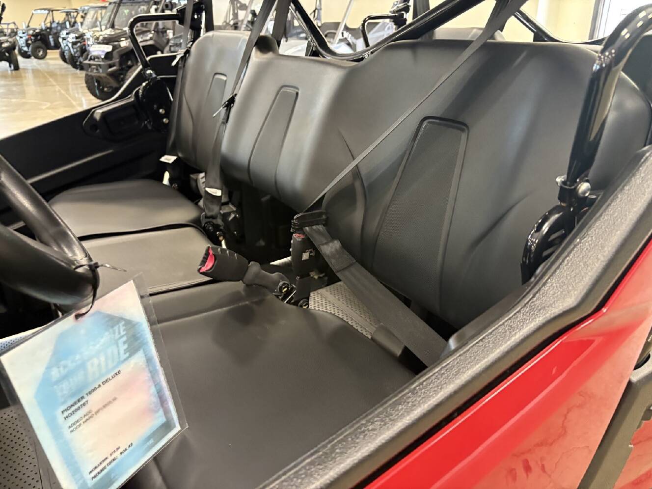 A photo of this 2025 Honda Pioneer 1000-6 Crew Deluxe