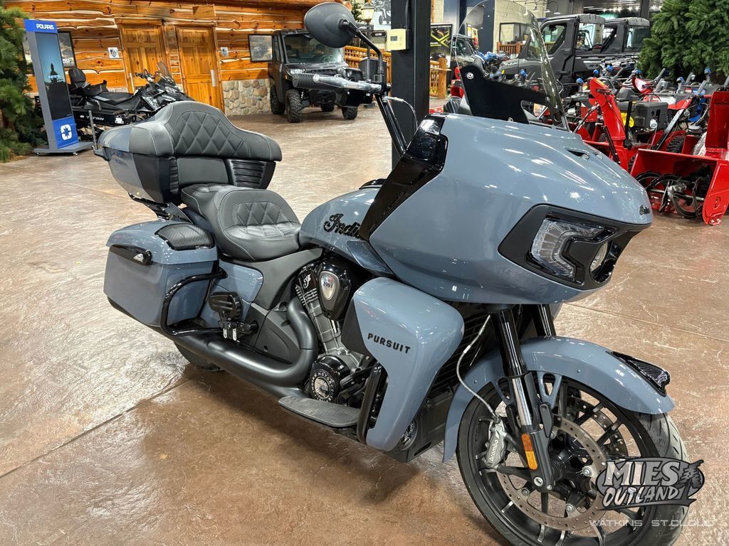 2024 Indian Motorcycle® Pursuit® Dark Horse® Stealth Gray DARK HORSE in Watkins, MN