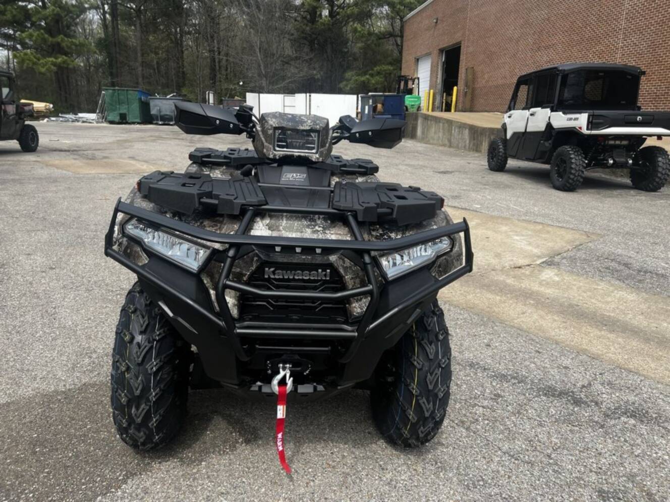 A photo of this 2026 Kawasaki Brute Force 750 SE EPS