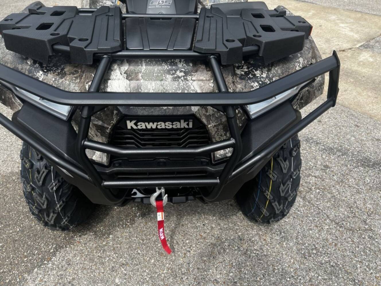 A photo of this 2026 Kawasaki Brute Force 750 SE EPS